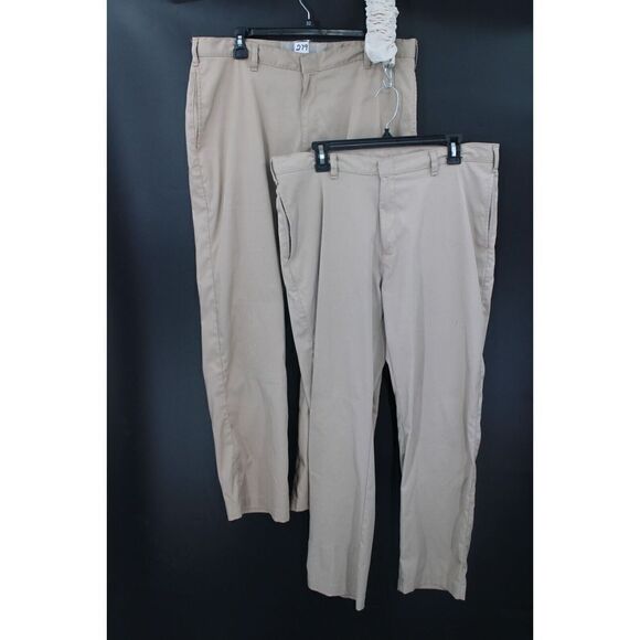 ELDERADO KHAKI PANTS MENS SIZE 36 HUSKY INSEAM 30" LOT OF 2 PAIR READ - Picture 1 of 11